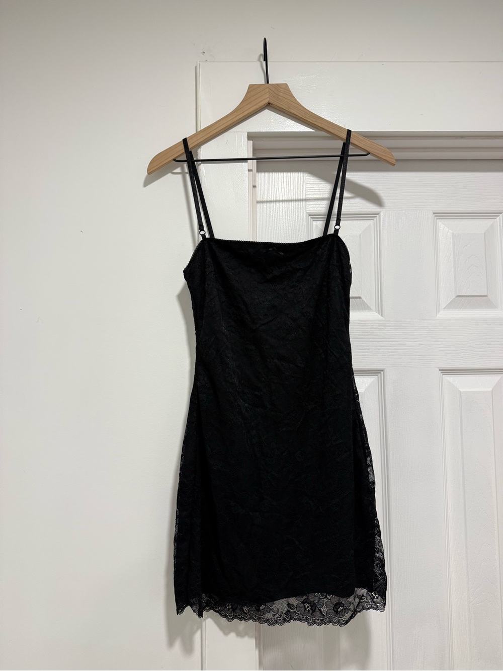 Zara Lace Trim Mini Dress